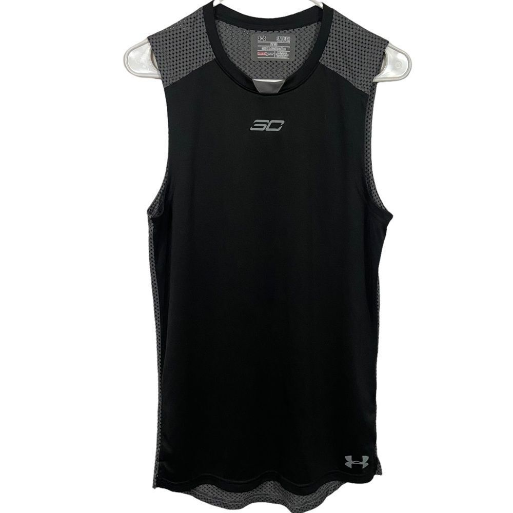 Under Armour Black Fitted Activewear Tank Top